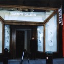 Photo:George Skeggs outside Smith's Galleries 1-2-3