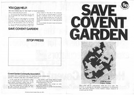 Photo:Save Covent Garden 5p leaflet