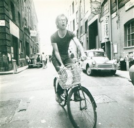 Photo:Jim Monahan cycling c1974